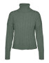 VERO MODA Pulover 'LILLIE' verde - Pled.ro