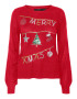 VERO MODA Pulover 'Merry Xmas' mai multe culori / roșu - Pled.ro