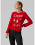 VERO MODA Pulover 'Merry Xmas' mai multe culori / roșu - Pled.ro