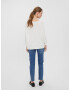 VERO MODA Pulover 'Nellie' alb - Pled.ro