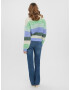 VERO MODA Pulover 'NEW BOHO' bej / verde deschis / mov liliachiu - Pled.ro