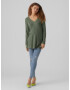 VERO MODA Pulover 'NEW LEXSUN' verde închis - Pled.ro