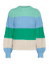 VERO MODA Pulover 'New Wine' crem / albastru fumuriu / verde pastel / verde amestecat - Pled.ro