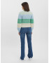 VERO MODA Pulover 'New Wine' crem / albastru fumuriu / verde pastel / verde amestecat - Pled.ro