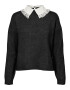 VERO MODA Pulover 'Peppy' negru amestecat / alb - Pled.ro