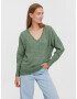 VERO MODA Pulover 'Vigga' verde - Pled.ro