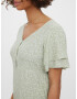 VERO MODA Rochie 'CATCH' verde pastel / alb - Pled.ro