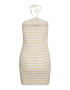 VERO MODA Rochie de vară 'TICA' galben șofran / verde pastel / roz deschis / alb - Pled.ro