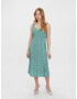 VERO MODA Rochie 'Splash' verde / verde pin - Pled.ro