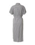 VERO MODA Rochie tip bluză 'BUMPY' albastru marin / alb - Pled.ro