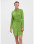 VERO MODA Rochie tip bluză 'SLINKY' verde - Pled.ro