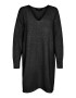 VERO MODA Rochie tricotat 'DOFFY' negru - Pled.ro