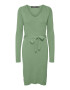 VERO MODA Rochie tricotat 'Gold' verde mentă - Pled.ro