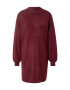 VERO MODA Rochie tricotat 'NANCY' roșu burgundy - Pled.ro