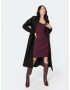 VERO MODA Rochie tricotat 'Willow' roșu burgundy - Pled.ro