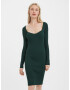 VERO MODA Rochie tricotat 'Willow' verde smarald - Pled.ro