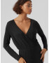 VERO MODA Salopeta 'BABYDOLL' brocart / negru - Pled.ro