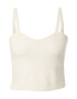 VERO MODA Top brodat 'JOLEEN' alb - Pled.ro