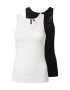 VERO MODA Top 'MAXI' negru / alb - Pled.ro