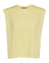 VERO MODA Top 'PANNA' galben pastel - Pled.ro