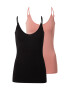 VERO MODA Top roz pal / negru - Pled.ro