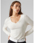 VERO MODA Tricou 'ALBERTE' alb natural - Pled.ro