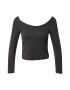 VERO MODA Tricou 'HALI' negru - Pled.ro