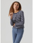 VERO MODA Tricou 'LEXIE APRIL' bleumarin / alb - Pled.ro