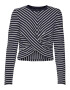 VERO MODA Tricou 'LEXIE APRIL' bleumarin / alb - Pled.ro