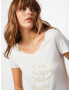 VERO MODA Tricou 'LUA' auriu / alb - Pled.ro