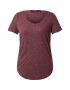 VERO MODA Tricou 'Lua' roșu bordeaux - Pled.ro