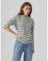 VERO MODA Tricou 'Mathilde' negru / alb - Pled.ro