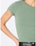 VERO MODA Tricou 'MAXI' verde pastel / negru - Pled.ro