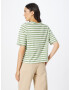 VERO MODA Tricou 'MOLLY' verde deschis / alb - Pled.ro