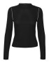 VERO MODA Tricou 'SNIPA' negru / alb - Pled.ro