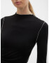 VERO MODA Tricou 'SNIPA' negru / alb - Pled.ro