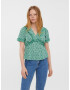 VERO MODA Tricou 'Splash' verde / verde mentă / verde închis / alb - Pled.ro