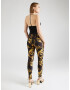 Versace Jeans Couture Leggings maro / galben / negru - Pled.ro