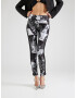 Versace Jeans Couture Leggings negru / alb - Pled.ro