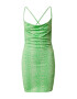 VIERVIER Rochie de cocktail 'Nelly' verde / verde deschis - Pled.ro