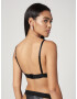 VIERVIER Sutien 'Yasmina' negru / argintiu / alb - Pled.ro