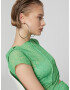 VIERVIER Tricou 'Sena' verde - Pled.ro