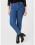 Vila Curve Jeans albastru denim - Pled.ro