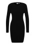 Vila Petite Rochie tricotat negru - Pled.ro