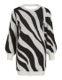 VILA Rochie 'ZEBRA' negru / alb - Pled.ro