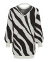 VILA Rochie 'ZEBRA' negru / alb - Pled.ro