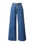 VILA ROUGE Pantaloni cu cute 'SPACE' albastru denim - Pled.ro