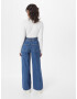 VILA ROUGE Pantaloni cu cute 'SPACE' albastru denim - Pled.ro