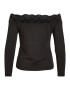 VILA Tricou 'BE' negru - Pled.ro