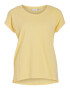 VILA Tricou 'Dreamers' galben pastel - Pled.ro